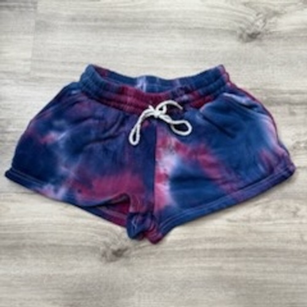 Kids Tie Dye Lounge Shorts Comfy Casual‎ Cute Playwear